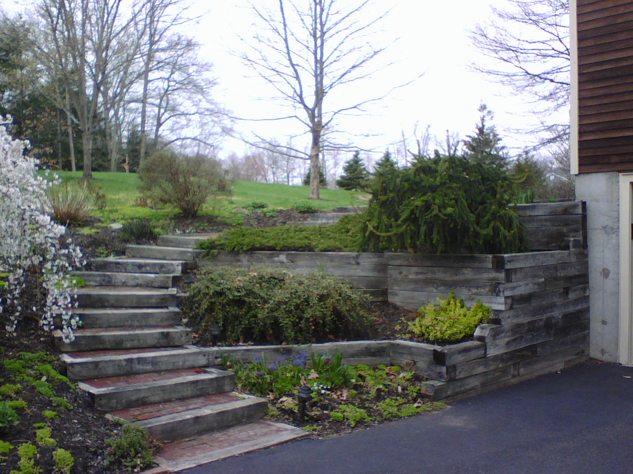 Retaining Walls and Steps